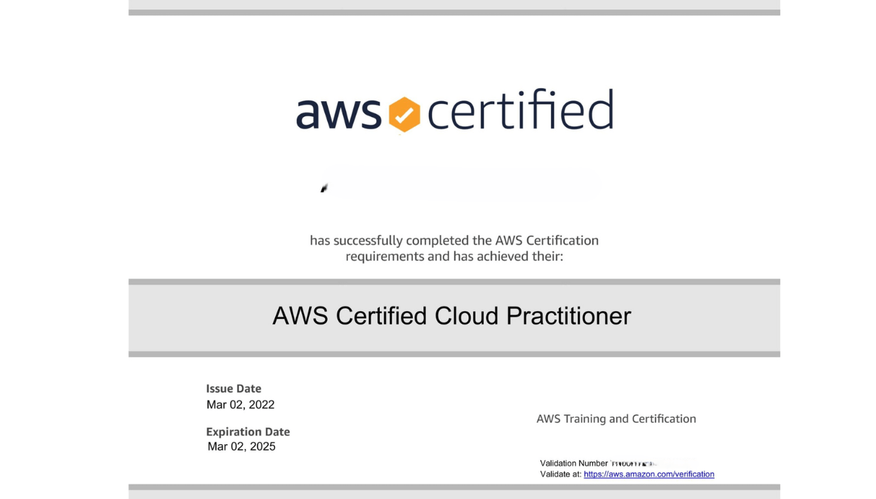 AWS-CLF-C02-Success-story-3