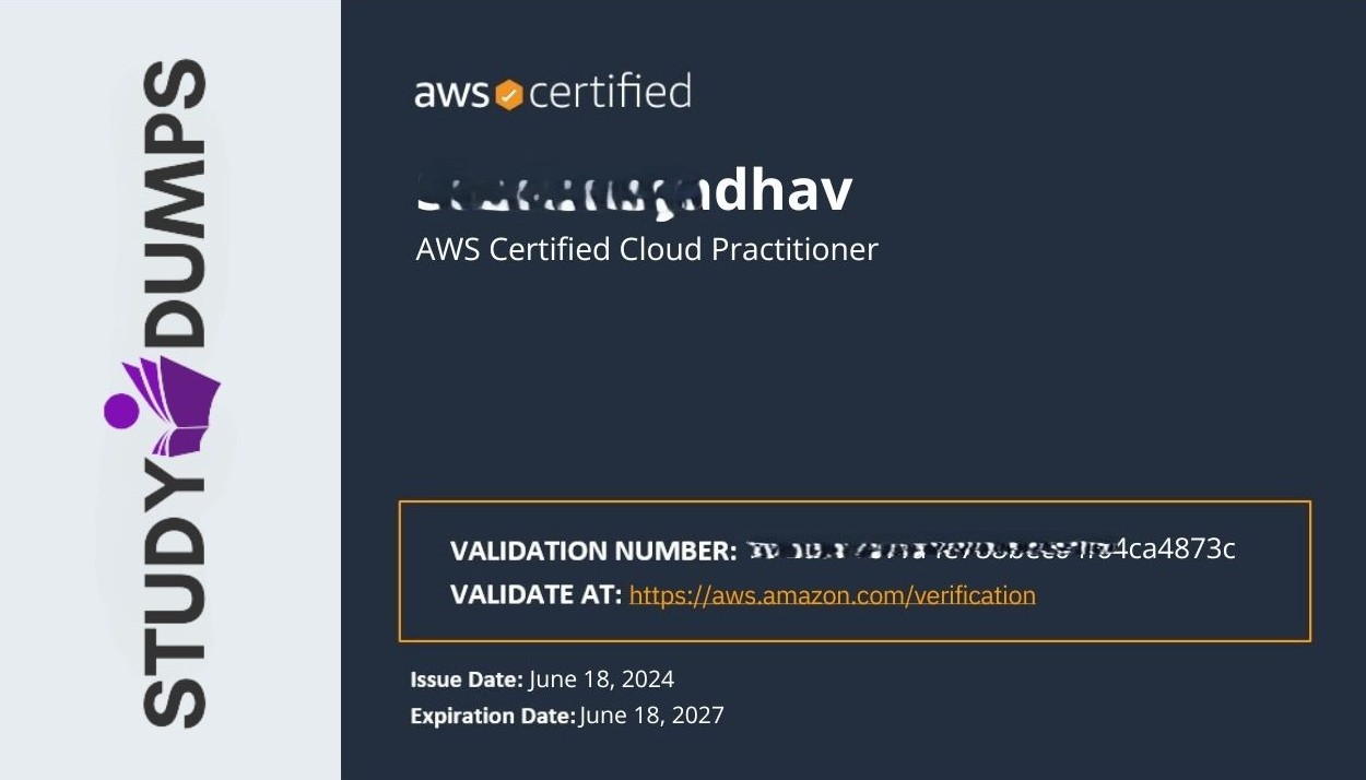 AWS-CLF-C02-Success-story-6 - 1