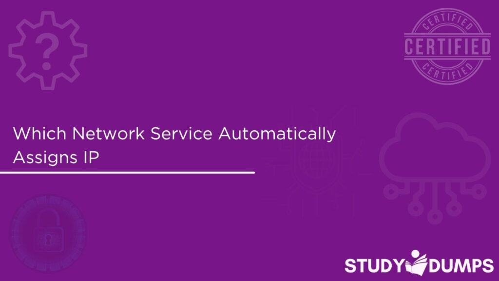 Which Network Service Automatically Assigns IP